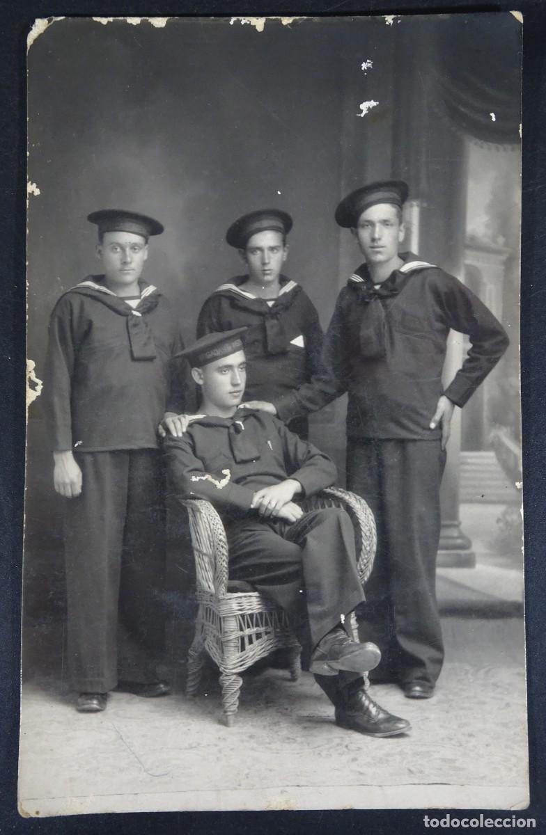 Militaria: ANTIGUA FOTOGRAF&Iacute;A DE ESTUDIO, MILITARES, UNIFORMES, MARINA, VER FOTOS