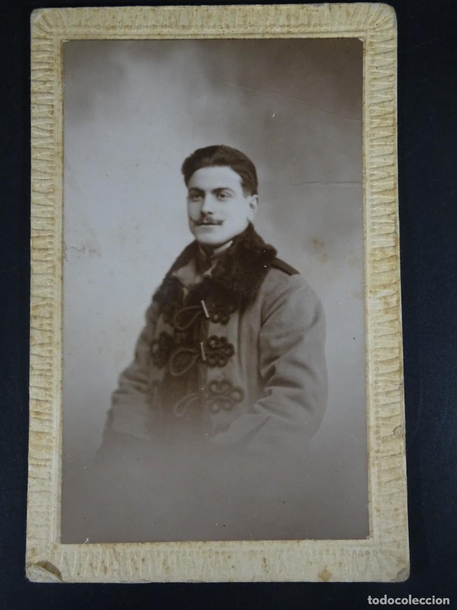Militaria: ANTIGUA FOTOGRAF&Iacute;A DE ESTUDIO, MILITAR, UNIFORME, BURGOS 1921, VER FOTOS