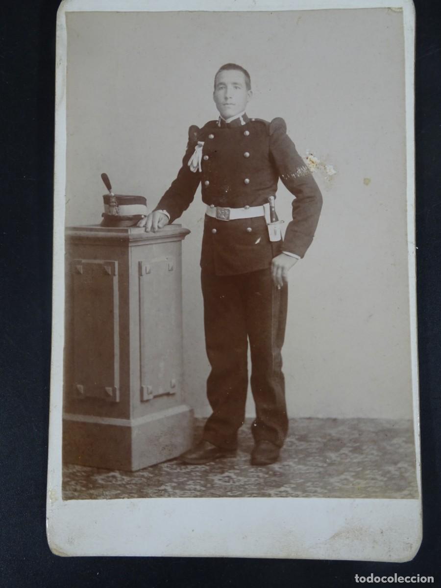 Militaria: ANTIGUA FOTOGRAF&Iacute;A DE ESTUDIO, MILITAR, UNIFORME, VER FOTOS