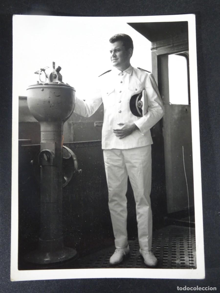 Militaria: ANTIGUA FOTOGRAF&Iacute;A MILITAR, UNIFORME MARINA, 1965, VER FOTOS