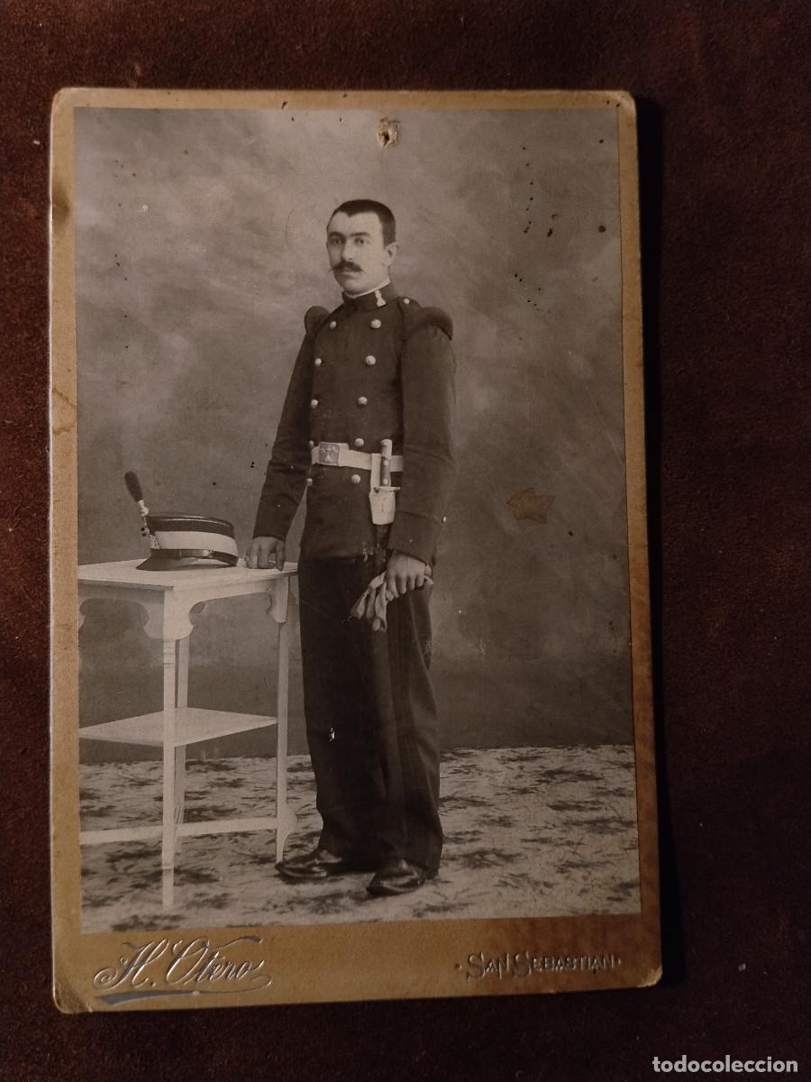Military Antiques: Retrato militar antiguo &middot; H. Otero / Miguel Aguirre &middot; San Sebasti&aacute;n &middot; c.1900