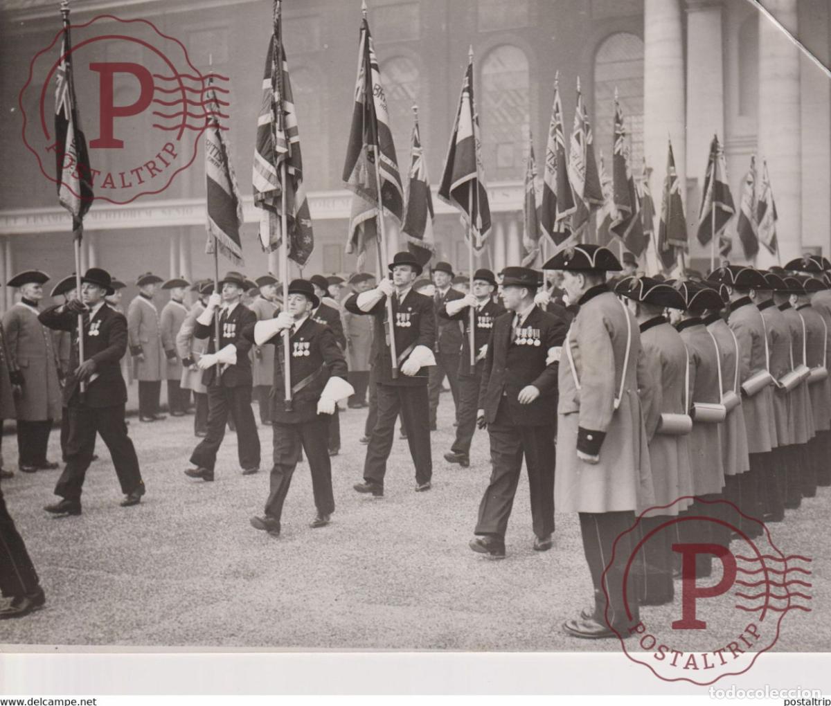 Militaria: ANNUAL CHURCH PARADE VETERANS BRITISH LEGION ROYAL HOSPITAL PENSIONERS CHELSEA UK LONDON 20*15CM