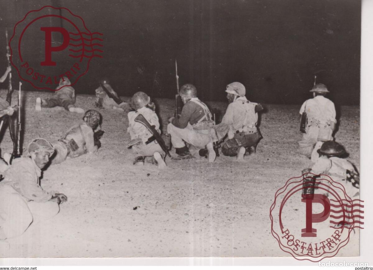 Militaria: GAZA ISRAELITE COMMANDS COMMANDES ISRA&Eacute;LITES19*14CM GAZA WAR GUERRE PHOTOGRAPH EGYPTE EGYPT ISRAEL