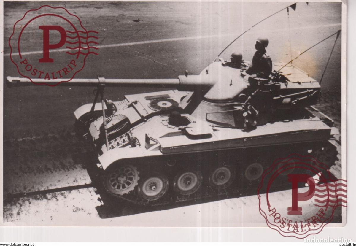 Militaria: CHAR TANK 18*12CM GAZA WAR GUERRE PHOTOGRAPH EGYPTE EGYPT ISRAEL