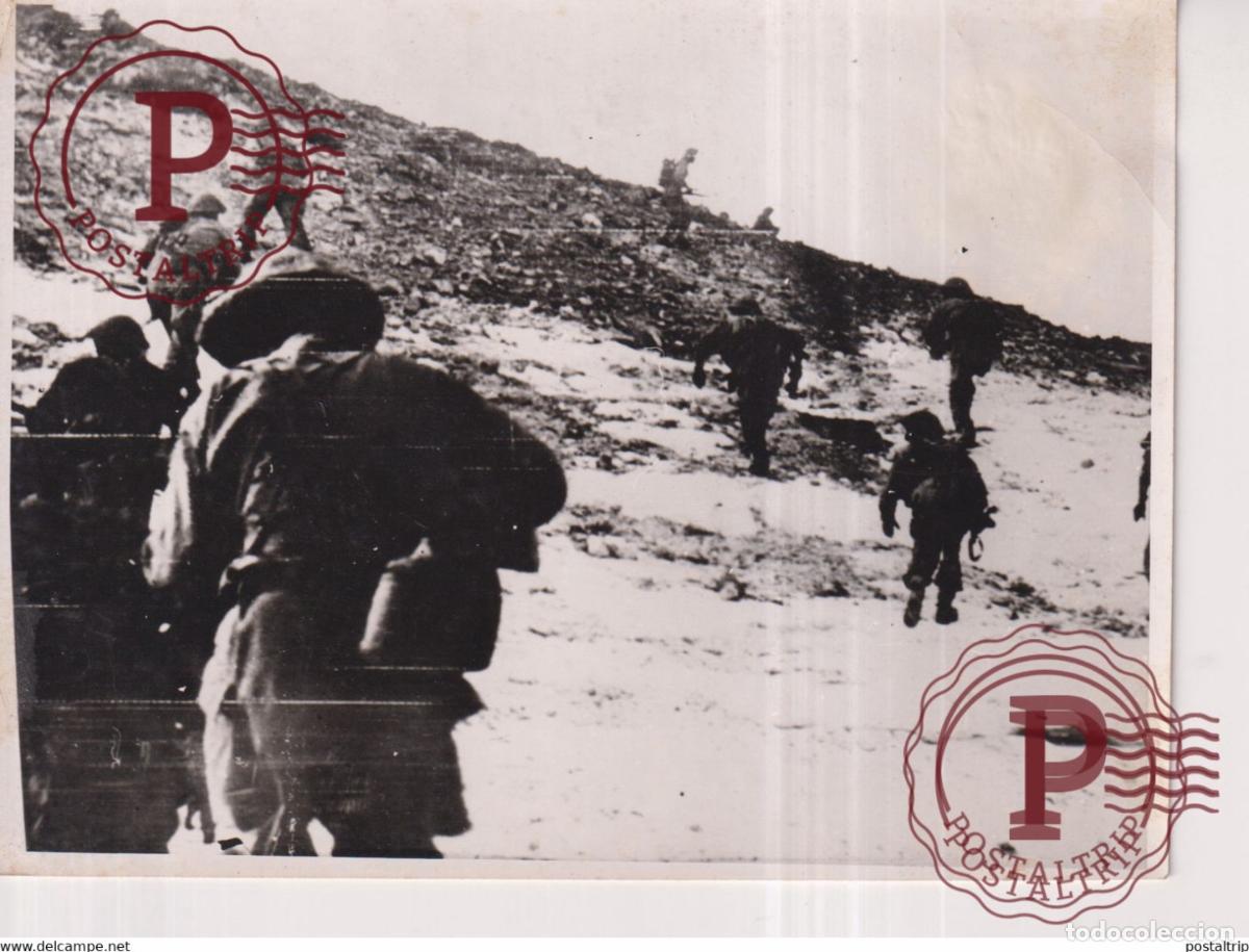 Militaria: ABU AGHEILA NEGUEV ISRAELI TROOPS EGYPT 17*11CM GAZA WAR GUERRE PHOTOGRAPH EGYPTE EGYPT ISRAEL