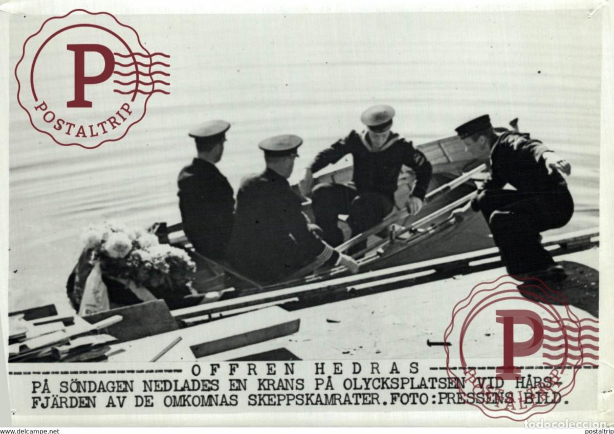 Militaria: AT THE ACCIDENT SITE ...... 21*15CM SWEDEN SVERIGE SEE CORNERS