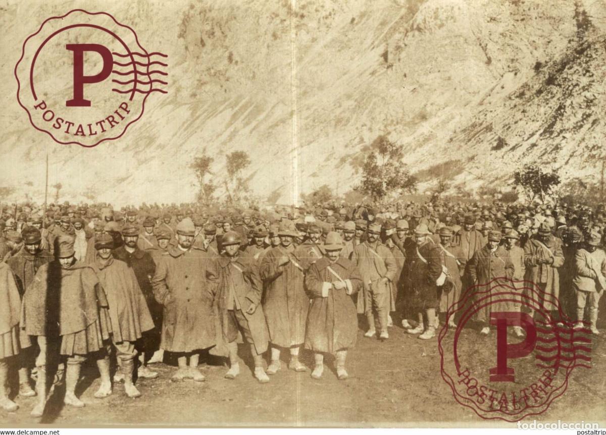 Militaria: SLOVENIA ITALIAN FRONT 1917 WORLD WAR I 16*12CM aktiebolaget bild-centralen SWEDEN