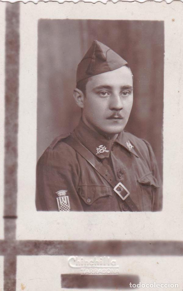 Militaria: FOTO SOLDADO DE INFANTER&Iacute;A,CUERPO EJERCITO URGEL