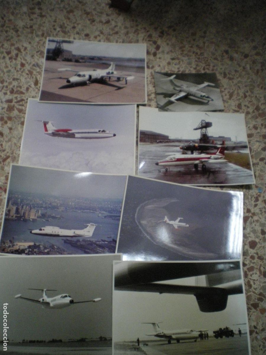Militaria: LOTE FOTOS AVIONES A&Ntilde;OS 70