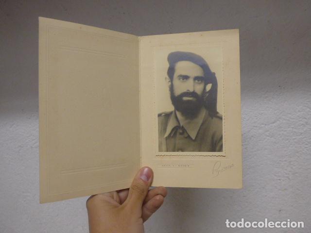 Militaria: Antigua fotografia original de requete carlista de guerra civil.
