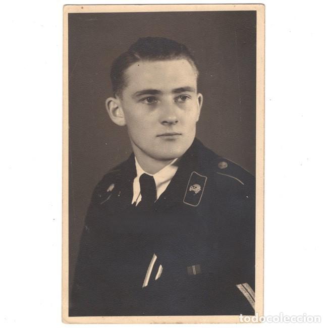 Militaria: FOTOGRAFIA SOLDADO ALEMAN PANZER - II GUERRA MUNDIAL