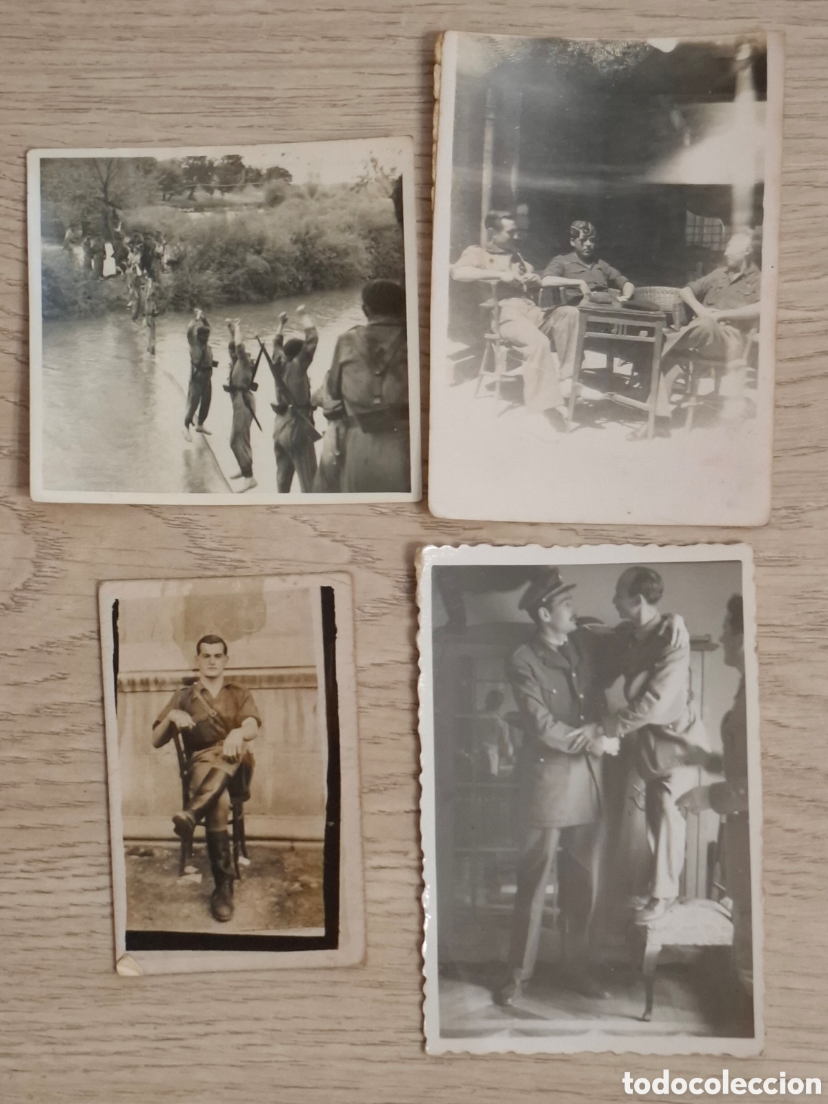 Militaria: Lote 84 fotos de Alf&eacute;rez provisional de 1939 que sigui&oacute; como oficial, a&ntilde;os 30, 40 y 50