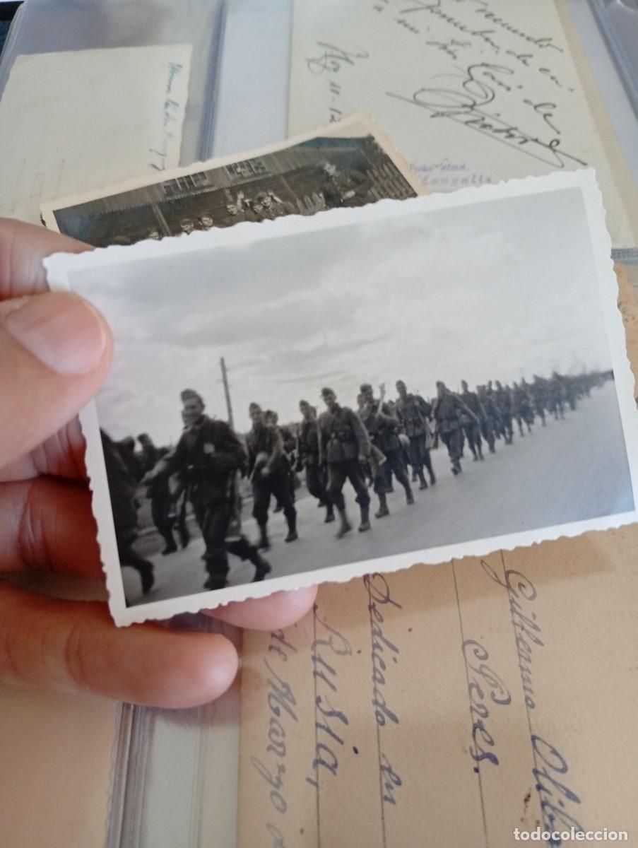 Militaria: 3x fotos Divisi&oacute;n Azul
