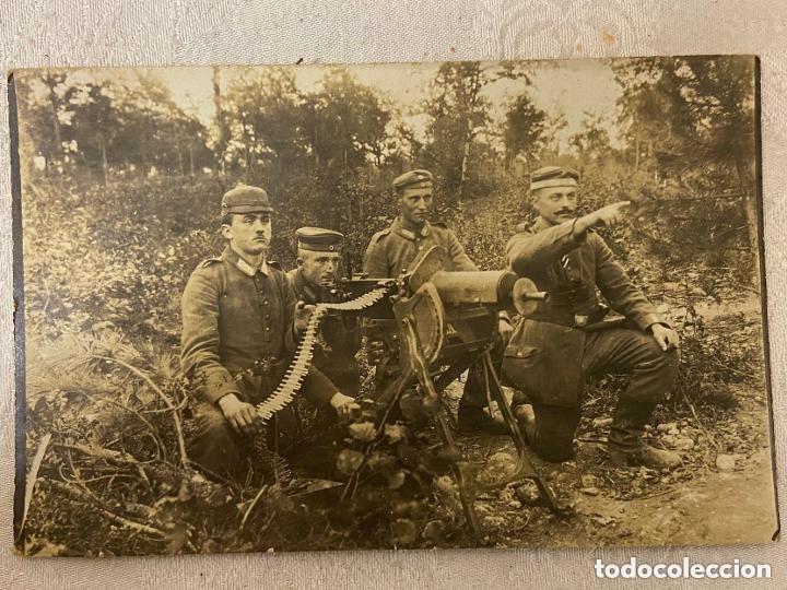 Militaria: 2 FOTOGRAFIAS SOLDADOS ALEMANES - I GUERRA MUNDIAL