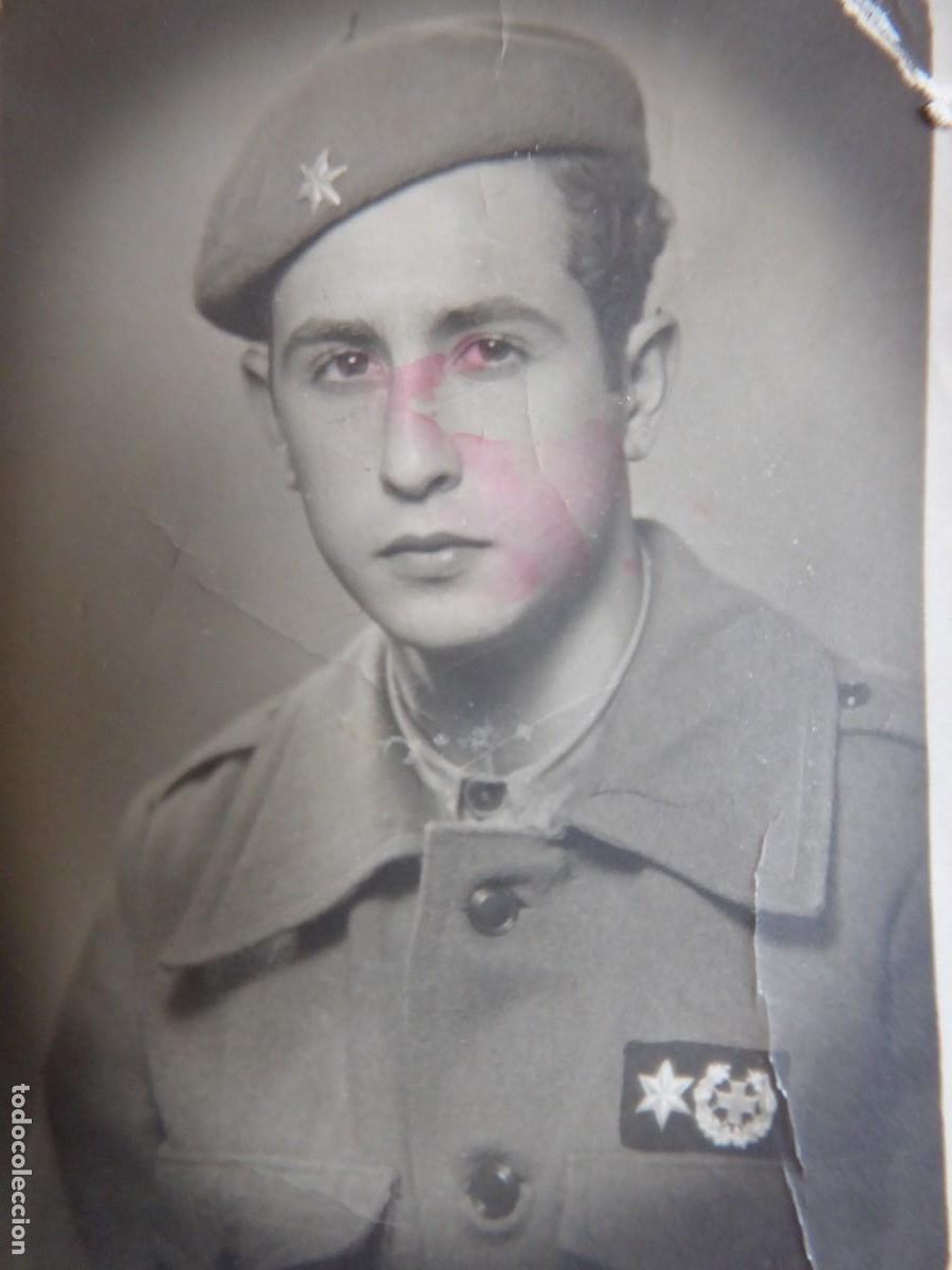 Militaria: Fotograf&iacute;a alf&eacute;rez provisional sanidad militar del ej&eacute;rcito nacional. Sevilla