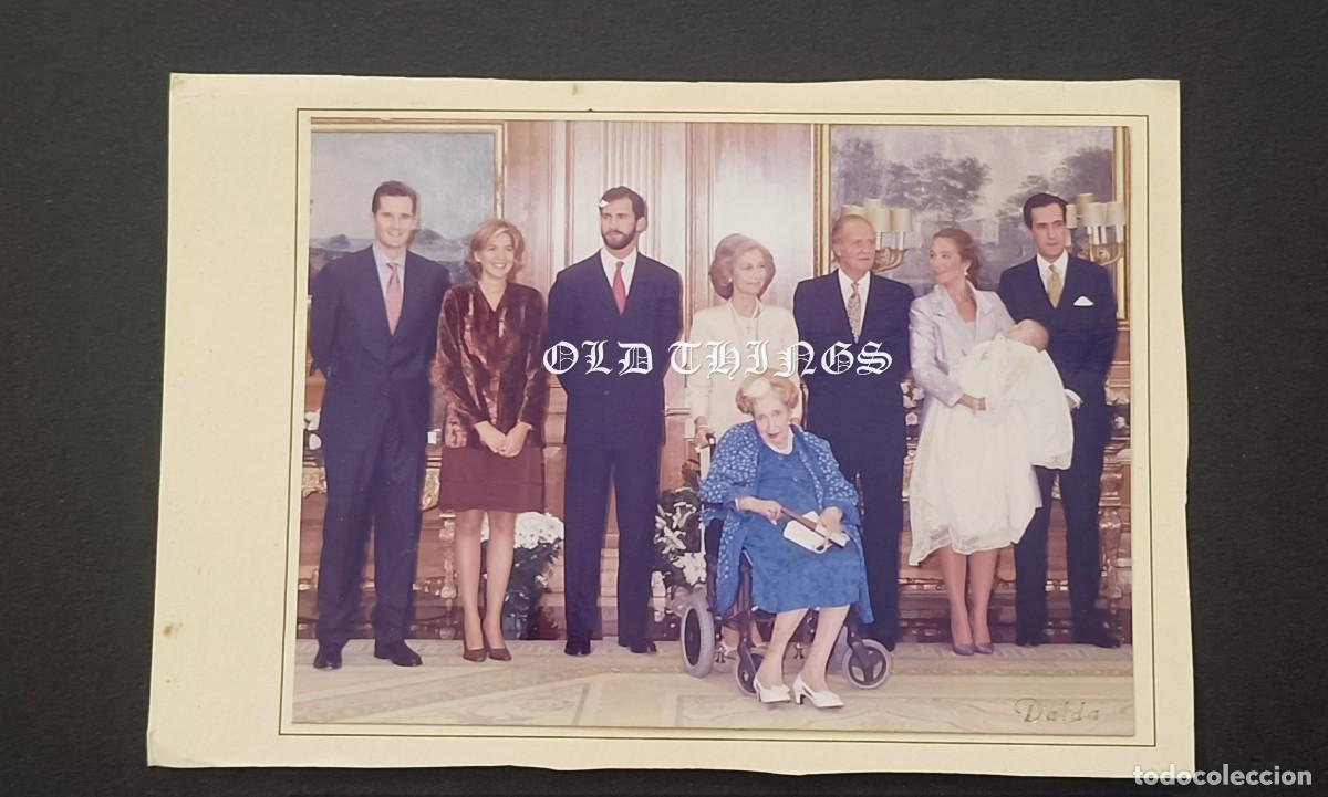 Militaria: FELICITACION NAVIDAD Y A&Ntilde;O NUEVO, CONDESA DE BARCELONA, CON FOTOGRAFIA DE LA FAMILIA REAL, 1999. FOT