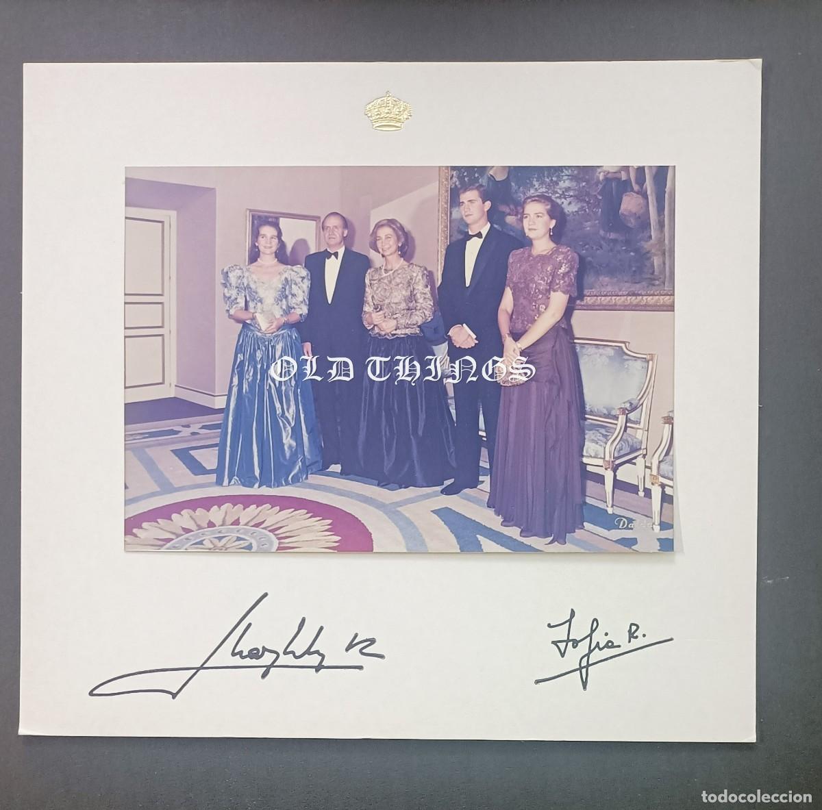 Militaria: FELICITACION NAVIDAD Y A&Ntilde;O NUEVO, CON FOTOGRAFIA DE LA FAMILIA REAL, MONARQUIA , 1992. FOTO DALDA. C