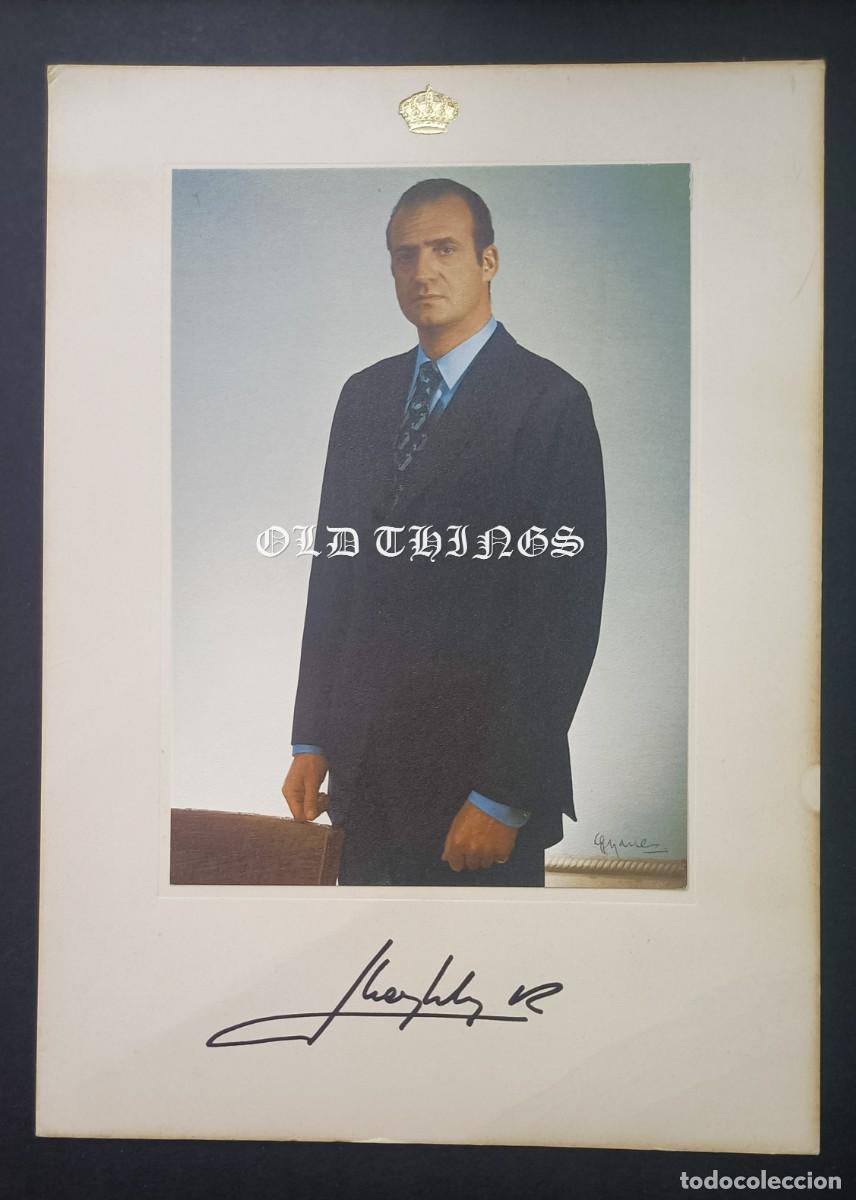 Militaria: Fotograf&iacute;a de Su Majestad El Rey D. Juan Carlos I. A&ntilde;o 1976. Fotograf&iacute;a Gyenes. Monarqu&iacute;a, Casa Real