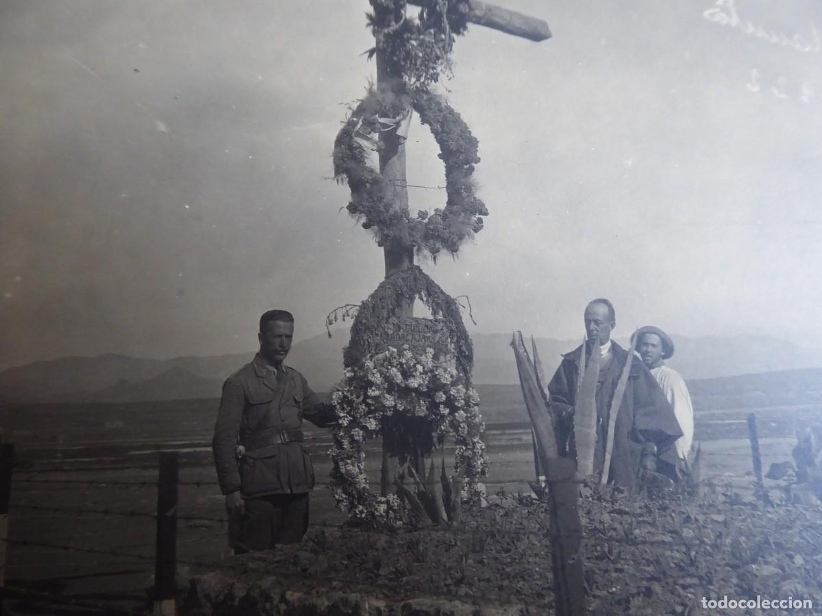 Militaria: Fotograf&iacute;a teniente del ej&eacute;rcito espa&ntilde;ol. Guerra de Marruecos