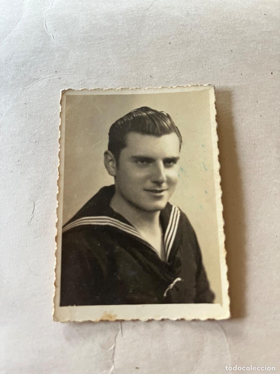 Militaria: FOTO A&Ntilde;OS 40 50 ARMADA ESPA&Ntilde;OLA - JOVEN RECLUTA ENGOMINADO