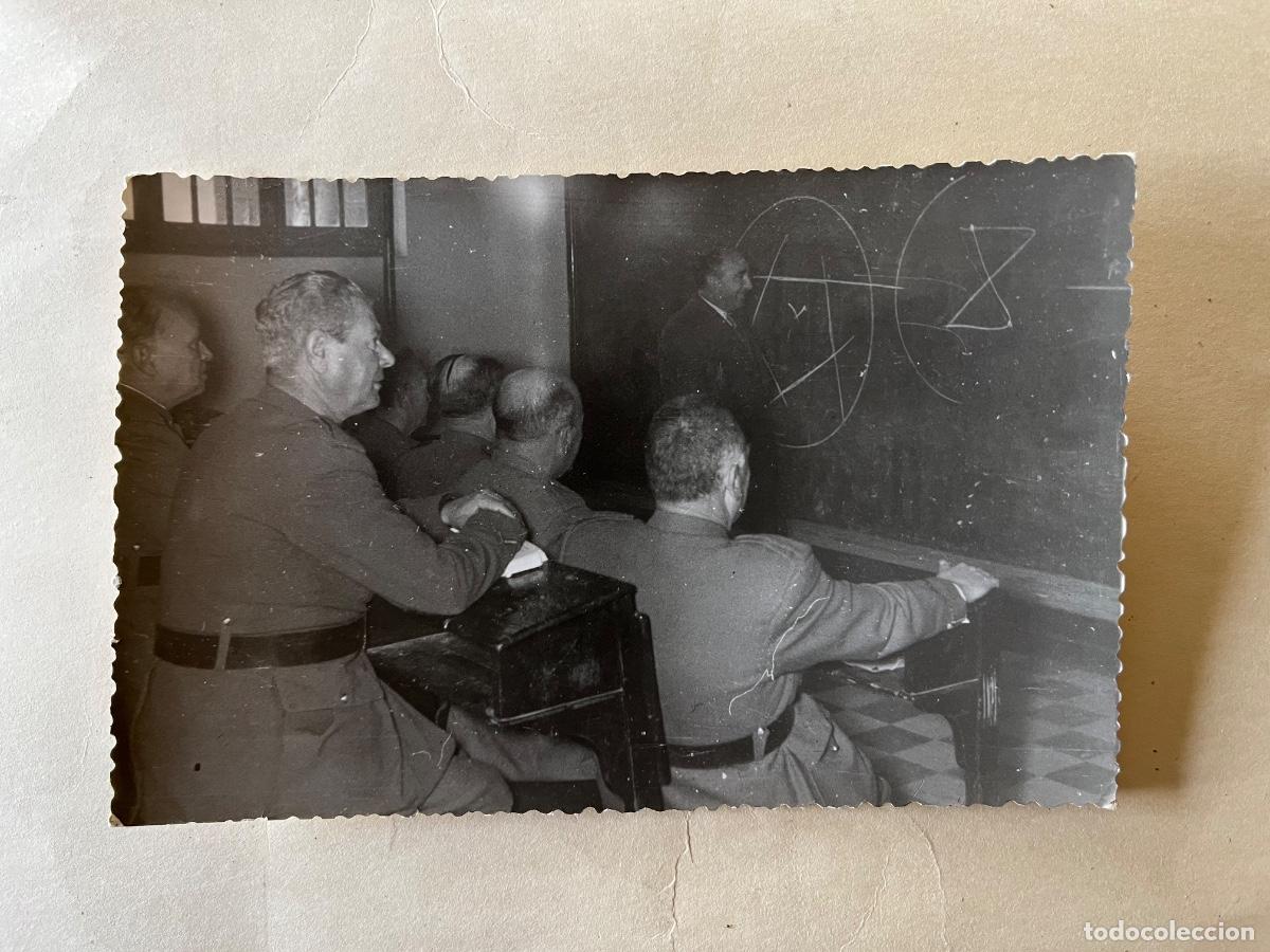 Militaria: FOTOGRAF&Iacute;A DE ESCUELA DE GUARDIAS CIVILES - A&Ntilde;OS 40