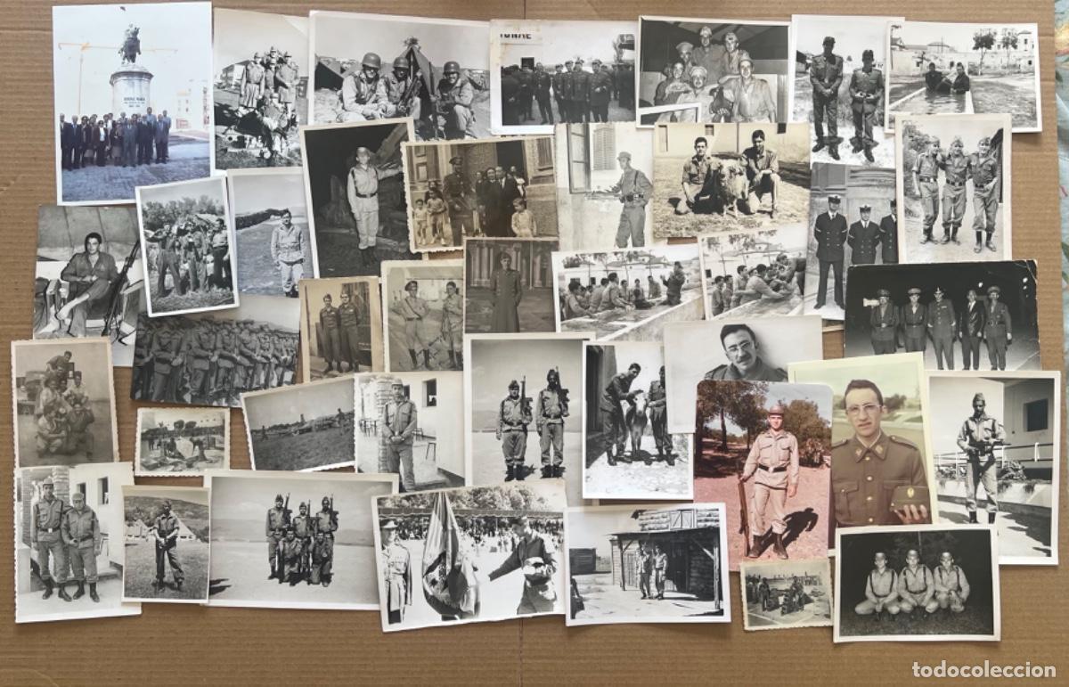 Militaria: Lote de 40 fotograf&iacute;as de militares mili milicias diferentes &eacute;pocas