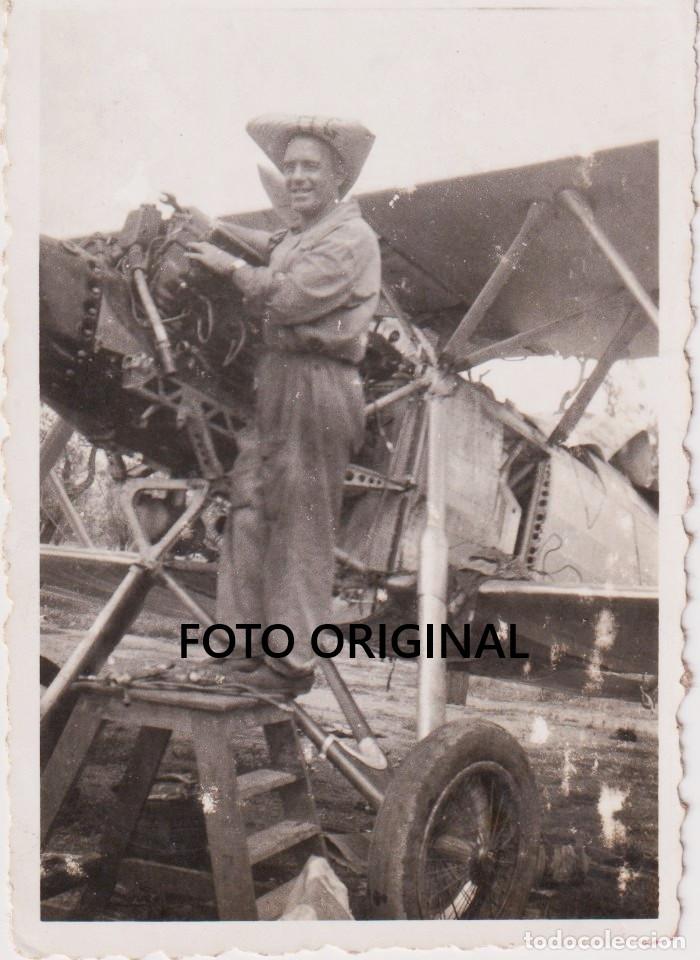 Militaria: MECANICO AVIONES LEGION CONDOR ALEMAN PALMA DE MALLORCA GUERRA CIVIL