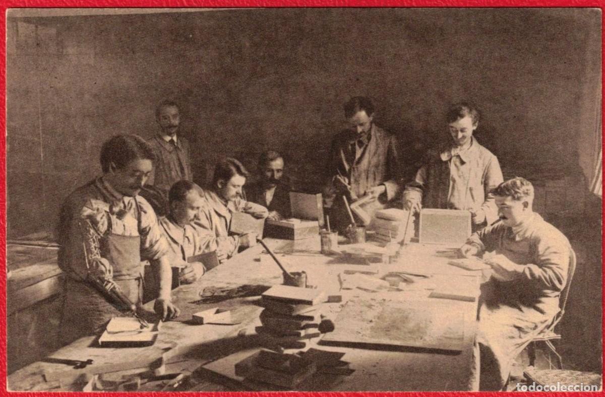Militaria: 1&ordf; Guerra Mundial Escuela formaci&oacute;n de Heridos Mutilados Lyon 1916 Francia Original