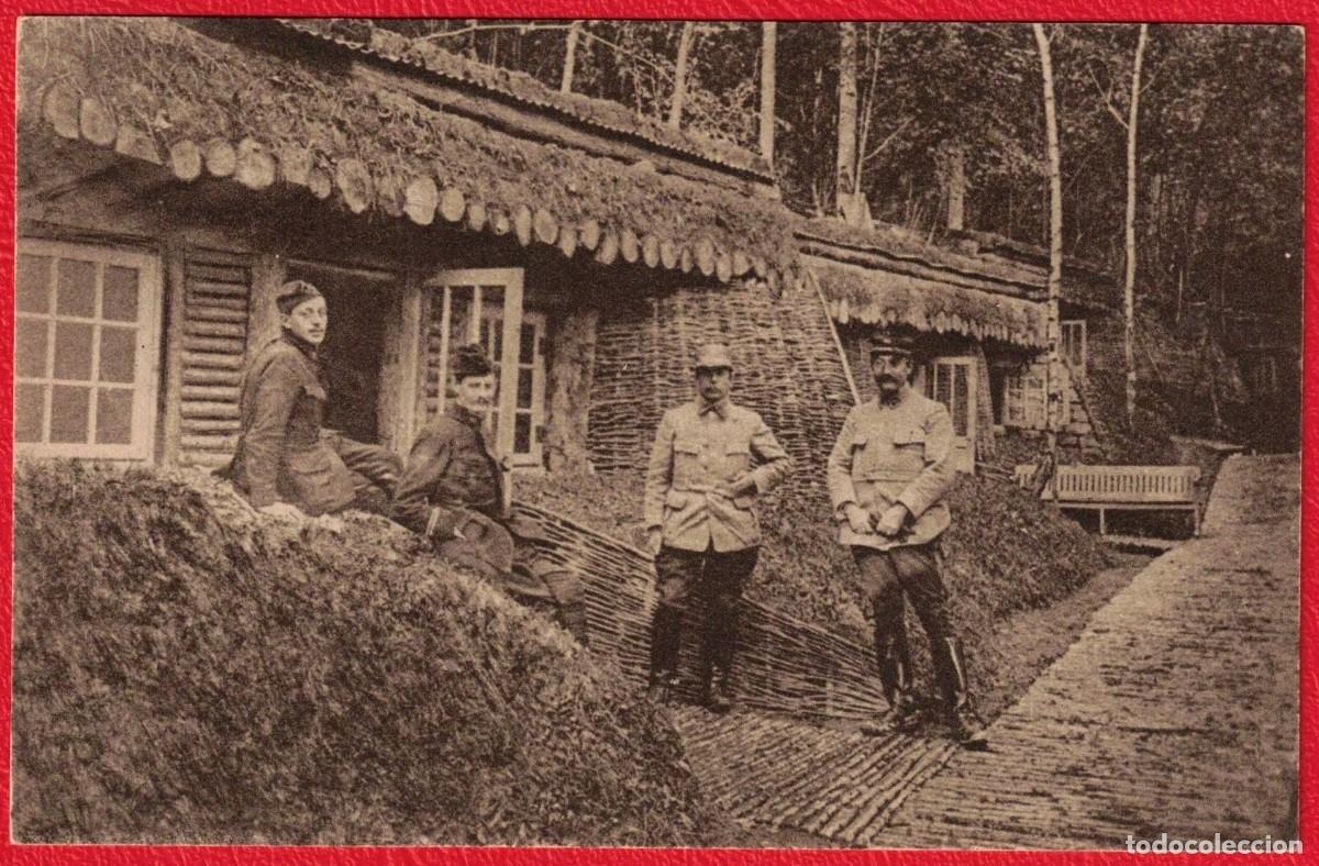 Militaria: 1&ordf; Guerra Mundial Refugio Militar Protegido Retaguardia Francesa 1916 Original Hist&oacute;rico
