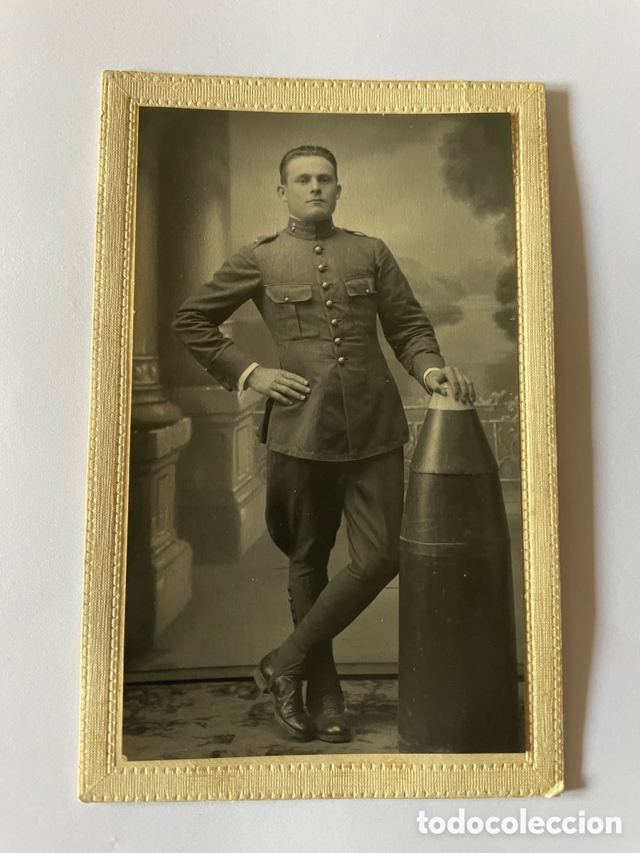 Militaria: Antigua fotograf&iacute;a militar