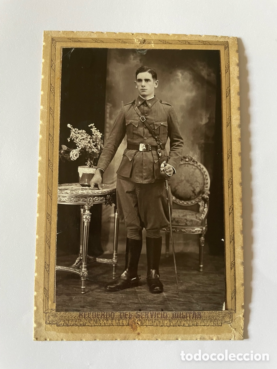 Militaria: Antigua fotograf&iacute;a militar