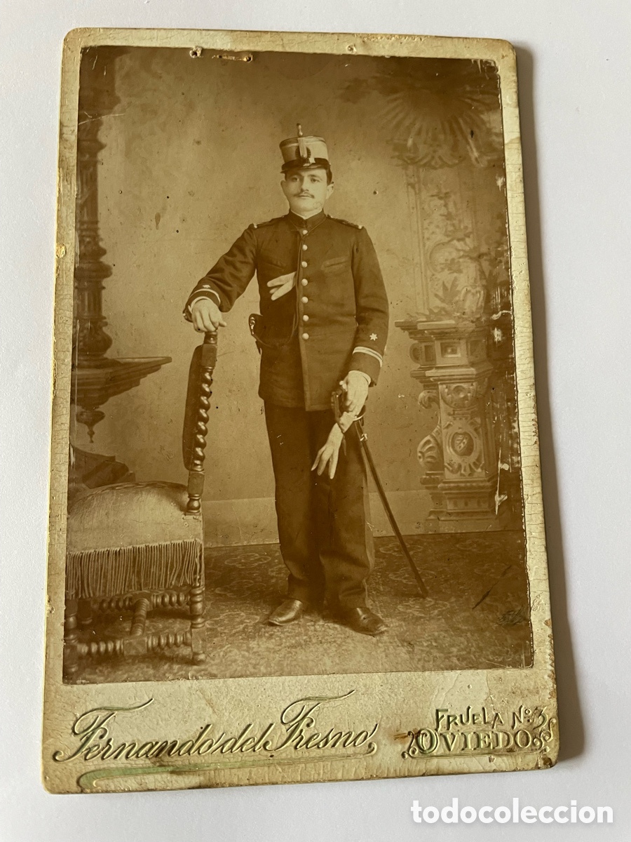 Militaria: Antigua fotograf&iacute;a militar