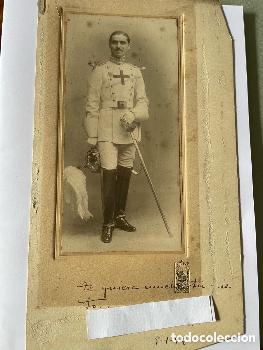 Militaria: Antigua fotograf&iacute;a militar