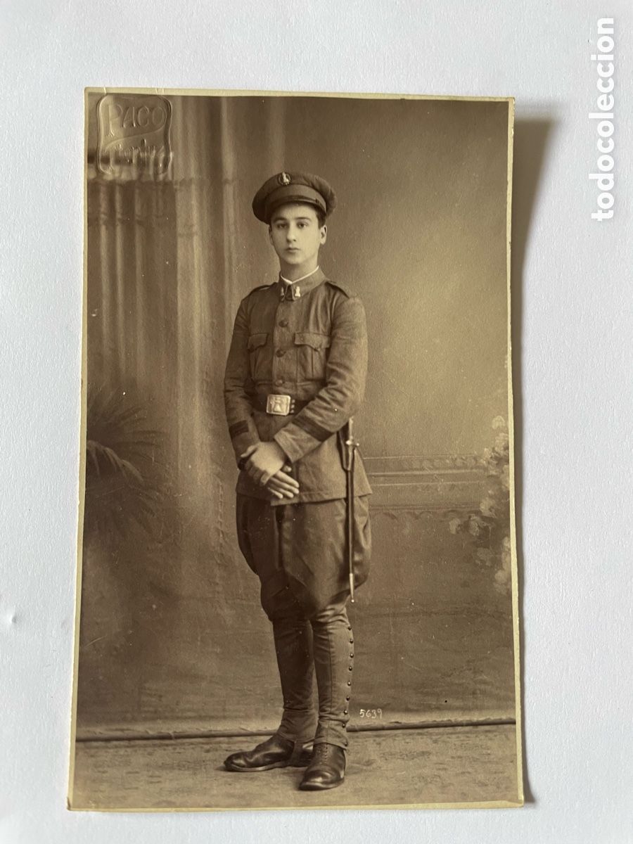 Militaria: Antigua fotograf&iacute;a militar