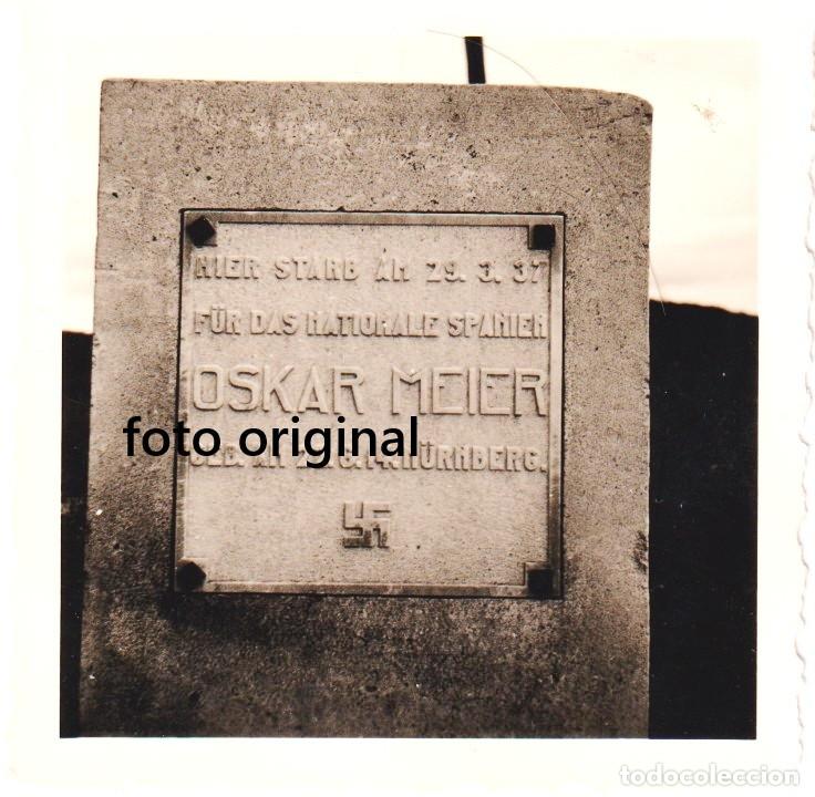 Militaria: ESQUELA CABO PANZERGRUPPE LEGION CONDOR MARZO 1937 GUERRA CIVIL