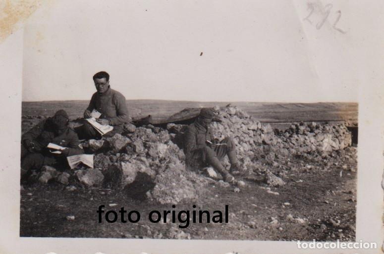 Militaria: CORTES DE ARAGON TERUEL CALAMOCHA TRINCHERA CTV ITALIA MARZO 1938 GUERRA CIVIL