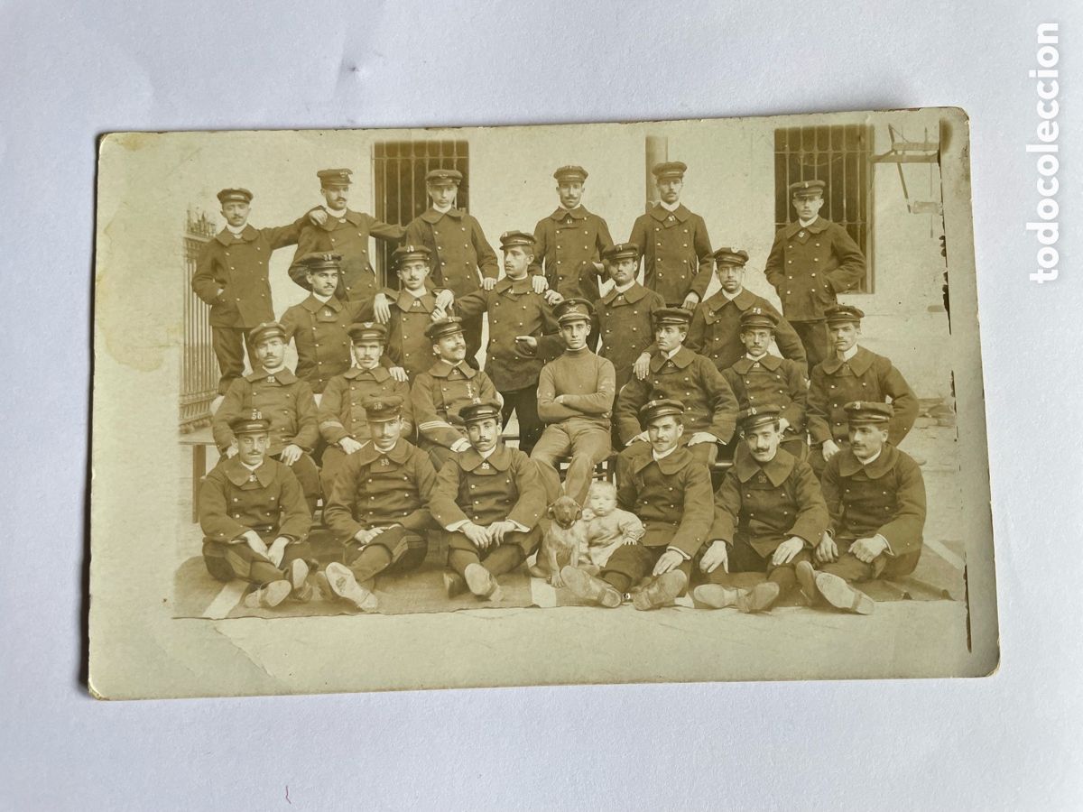 Militaria: Antigua fotograf&iacute;a militar
