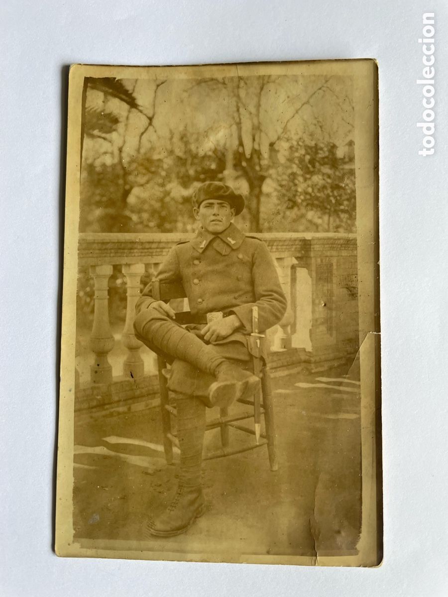 Militaria: Antigua fotograf&iacute;a militar