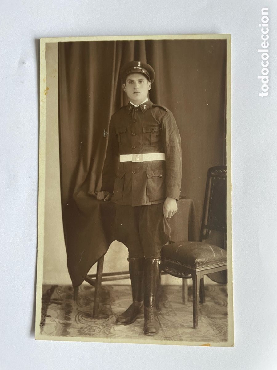 Militaria: Antigua fotograf&iacute;a militar