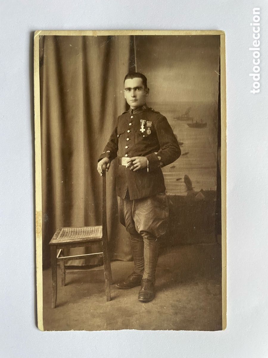 Militaria: Antigua fotograf&iacute;a militar