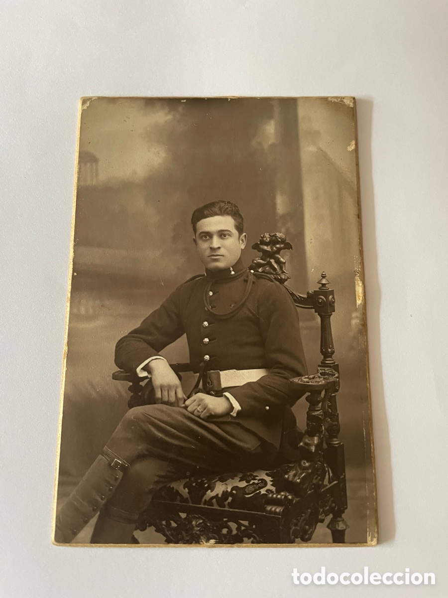 Militaria: Antigua fotograf&iacute;a militar