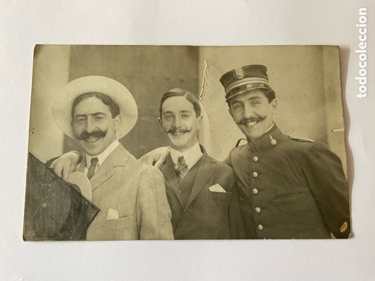 Militaria: Antigua fotograf&iacute;a militar