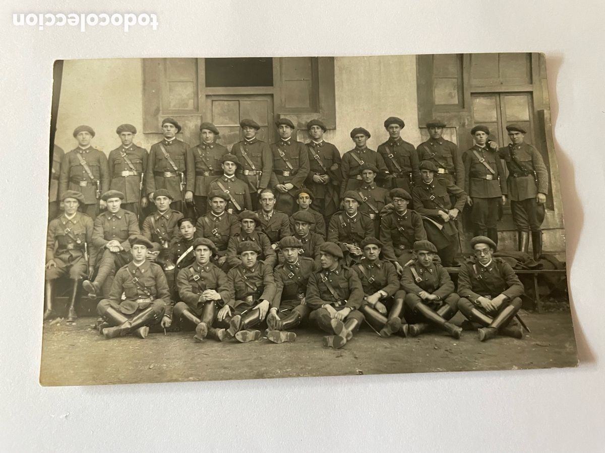 Militaria: Antigua fotograf&iacute;a militar