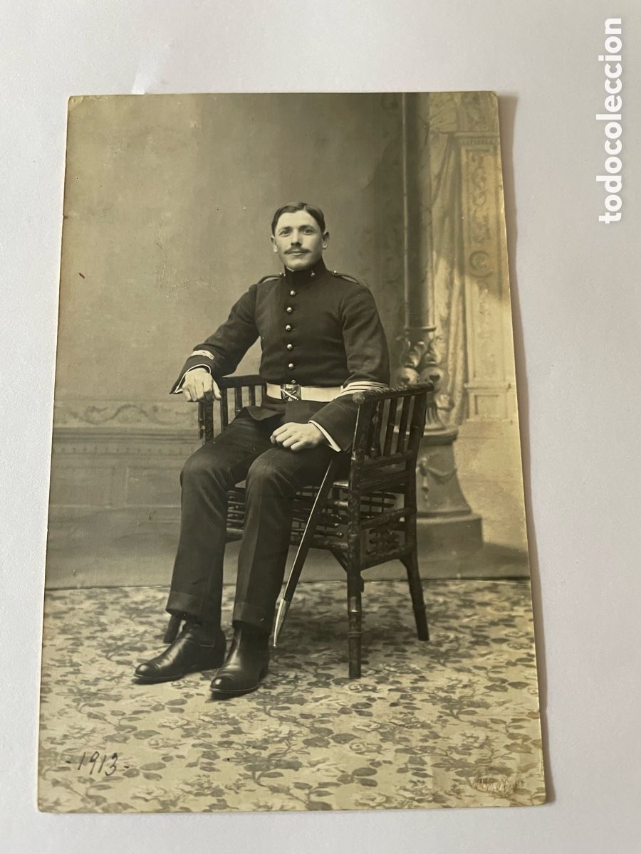 Militaria: Antigua fotograf&iacute;a militar