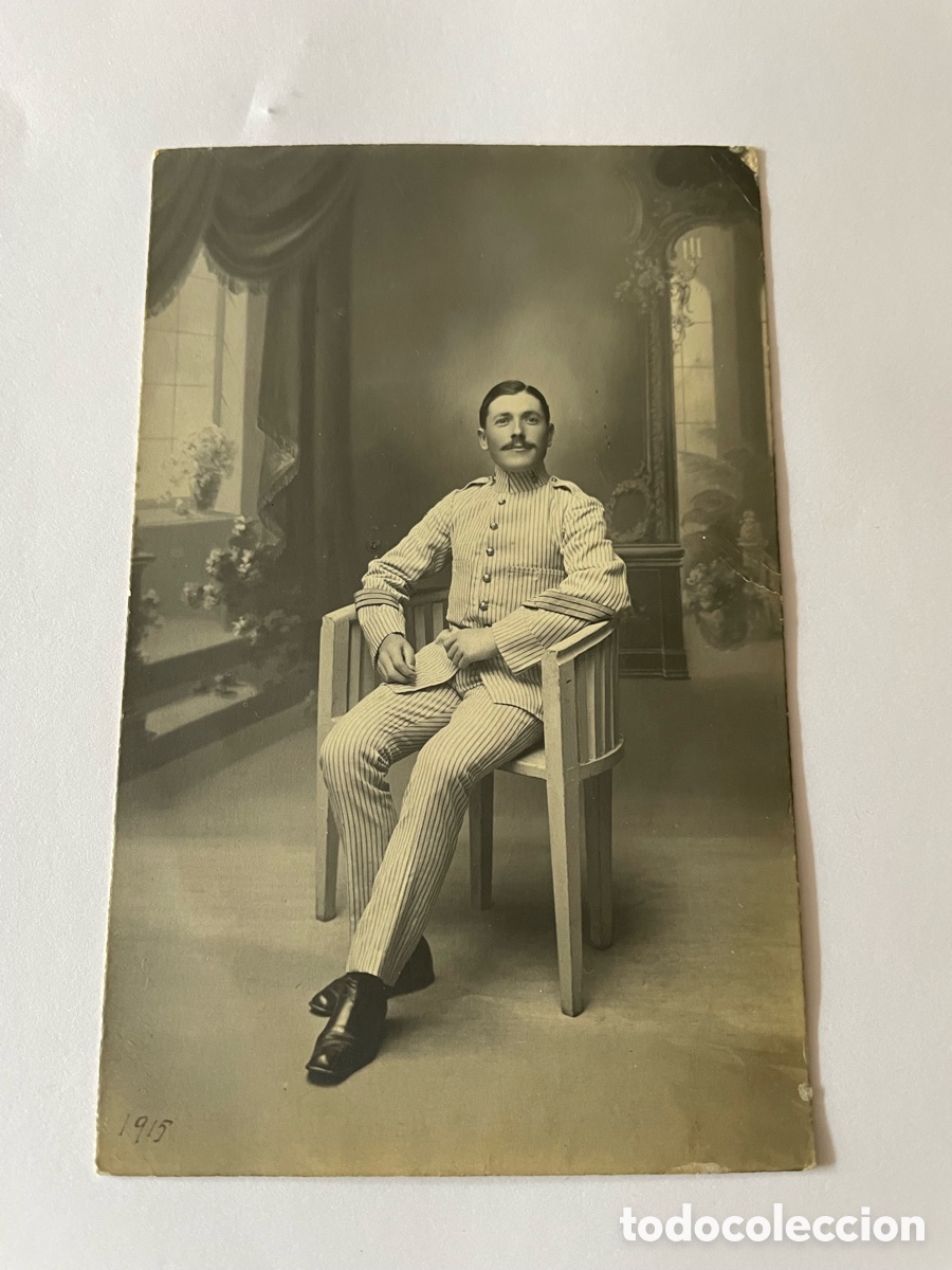 Militaria: Antigua fotograf&iacute;a militar