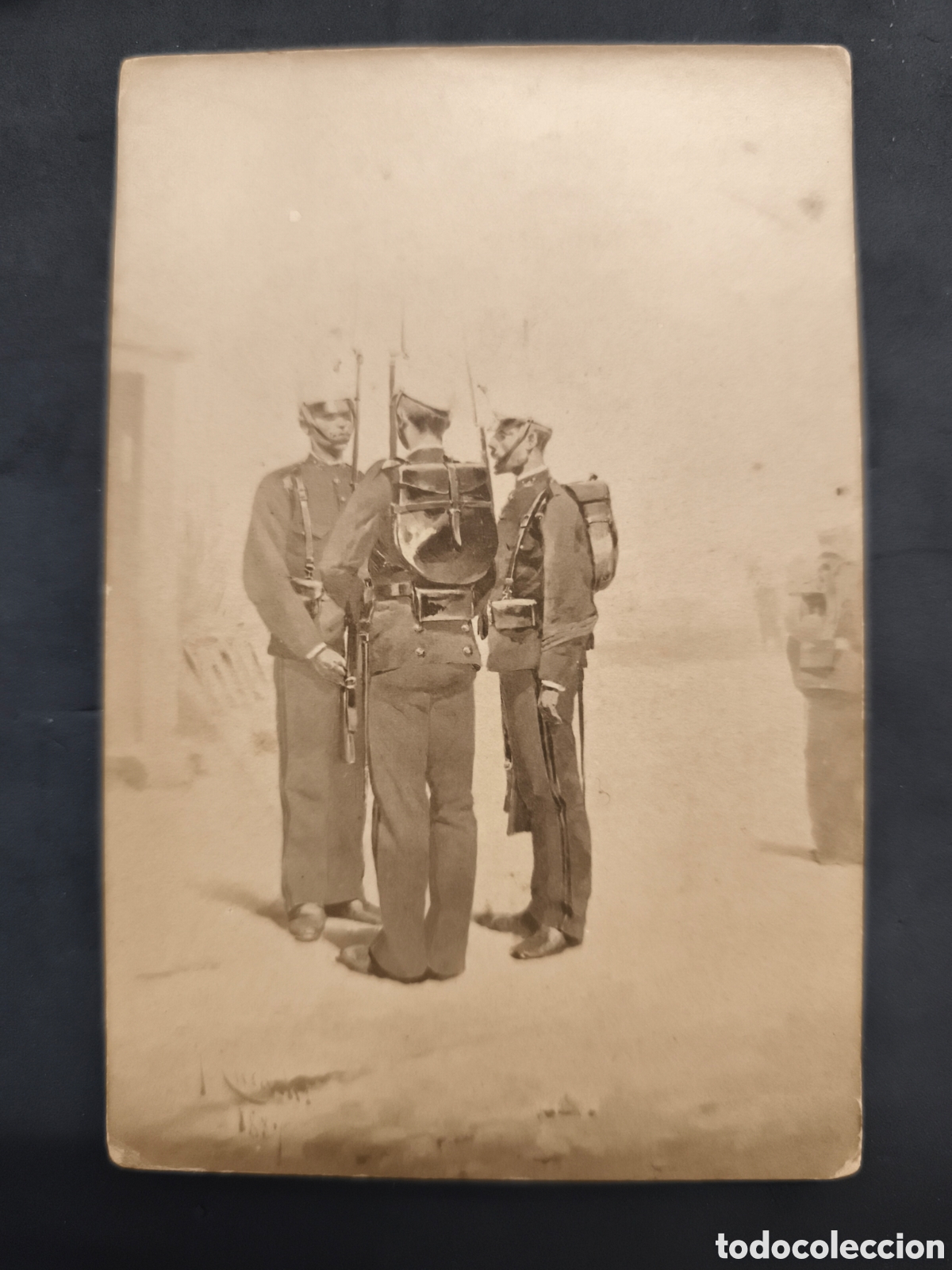Militaria: Antigua fotograf&iacute;a militar