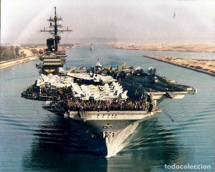 Militaria: USA PORTAAVIONES USS AMERICA CV-66 CANAL DE SUEZ