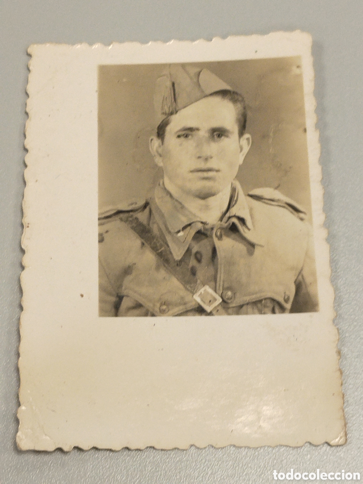 Militaria: Fotograf&iacute;a guerra civil militar.bando nacional.falange.franco requete.legionarios.patriotico