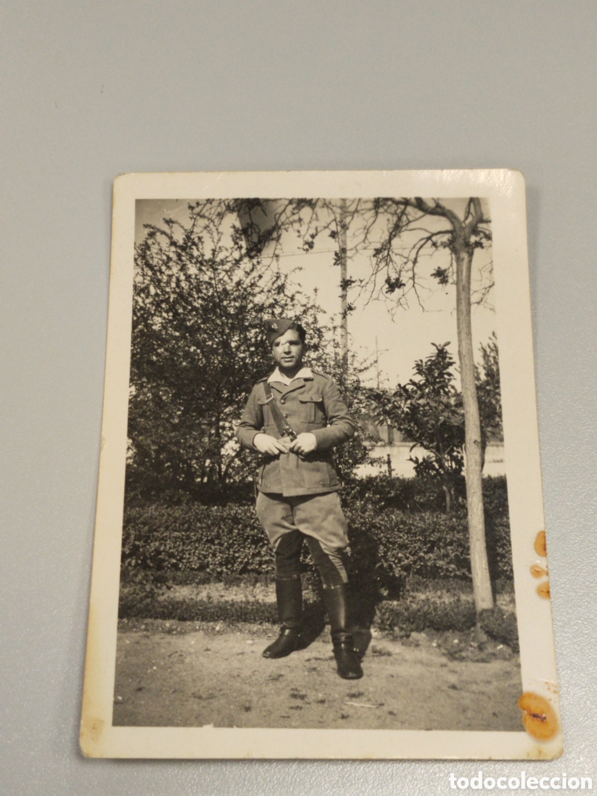 Militaria: Fotograf&iacute;a guerra civil militar.bando nacional.falange.franco requete.legionarios.patriotico