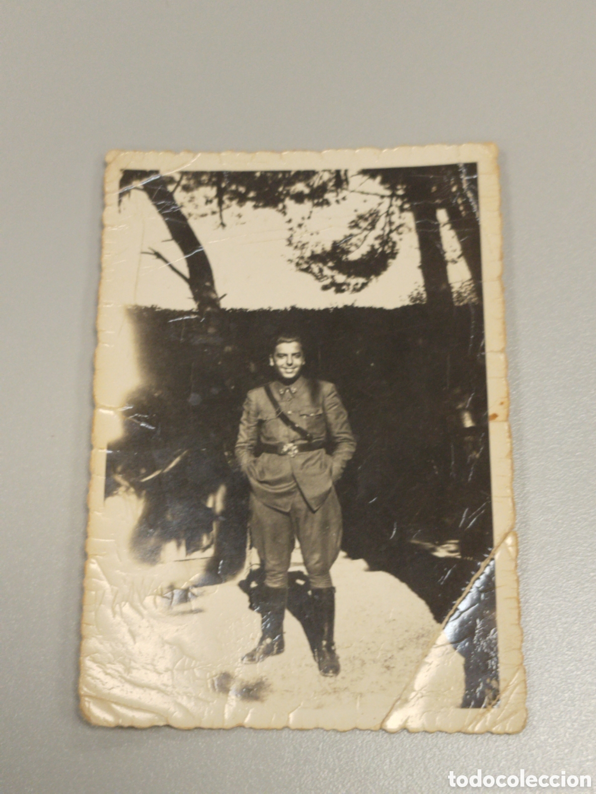 Militaria: Fotograf&iacute;a guerra civil militar.bando nacional.falange.franco requete.legionarios.patriotico